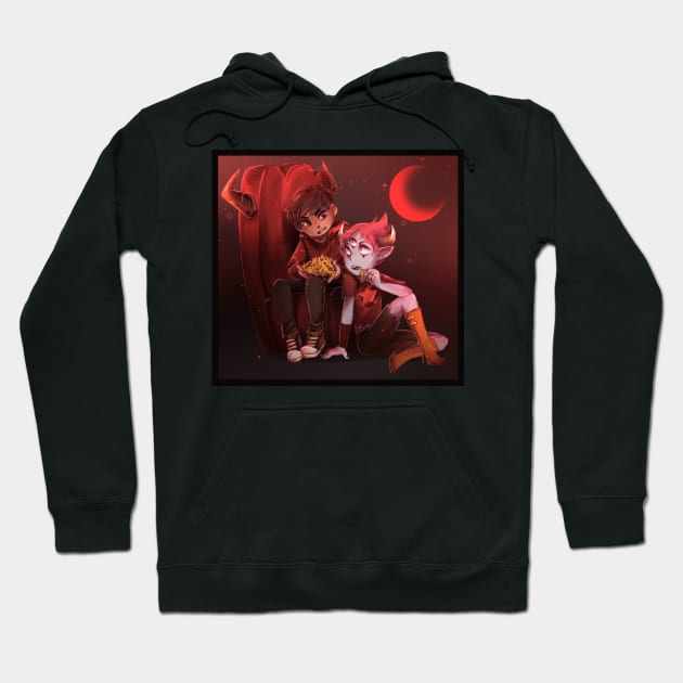 Tomco Blood Moon Hoodie by Blimpcat